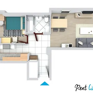  Апартаменты Rent Like - Aleja Wyzwolenia 10 Польша
